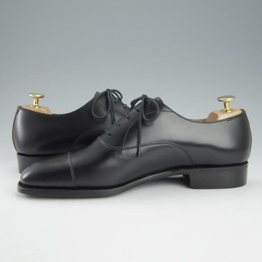 未使用★OTSUKA M-5/オーツカ 25.5EE【定価￥77,000-★完全受注生産品/純正シューツリー付き】M5-300/ストレートチップ/黒★h818