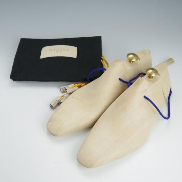 未使用★OTSUKA M-5/オーツカ 25.5EE【定価￥77,000-★完全受注生産品/純正シューツリー付き】M5-300/ストレートチップ/黒★h818