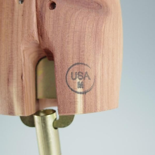 極美品★サルヴァトーレ・フェラガモ Mサイズ【★純正シューツリー/(米)ウッドロア社製】木製シューキーパー/Salvatore Ferragamo★h821