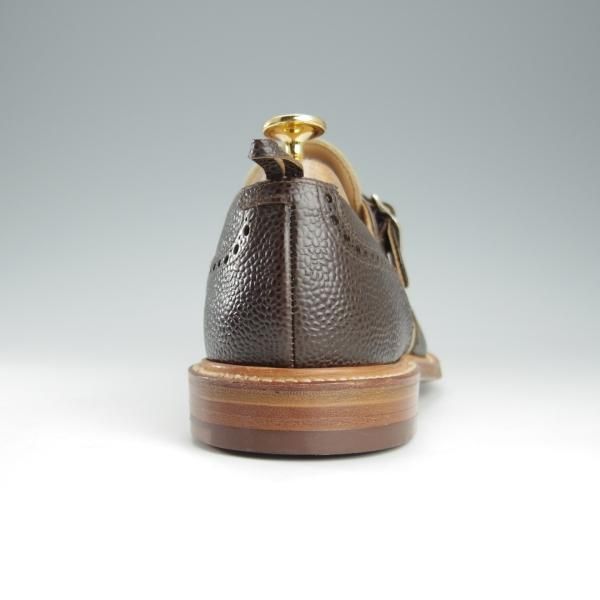 新品★クロケット&ジョーンズ UK7.5/US8D【貴重★ブラックフリース別注/ブルックスブラザーズ】コンビ/濃茶×薄茶/Crockett&Jones★h828