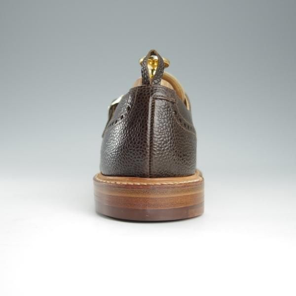 新品★クロケット&ジョーンズ UK7.5/US8D【貴重★ブラックフリース別注/ブルックスブラザーズ】コンビ/濃茶×薄茶/Crockett&Jones★h828