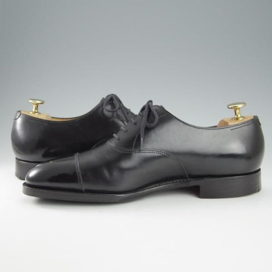 極上★ジョンロブ 6.5E【貴重★8695ラストのシティ/CITY】ストレートチップ/カーフ/黒/メンズ/JOHN LOBB★h830