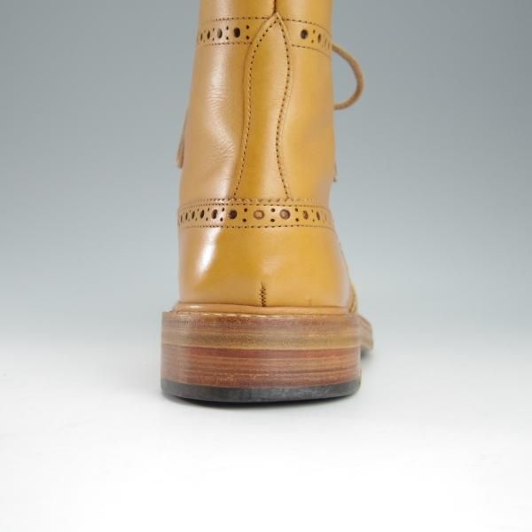美品★トリッカーズ SIZE 6【現行定価￥96,800-★モールトン/エイコンアンティーク】M2508/カントリーブーツ/薄茶/Tricker's★h833