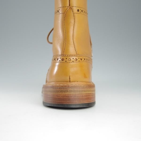 美品★トリッカーズ SIZE 6【現行定価￥96,800-★モールトン/エイコンアンティーク】M2508/カントリーブーツ/薄茶/Tricker's★h833