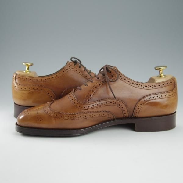 トリッカーズ Burton フルブローグ 赤 7.5 26cm k1517 trm-7292-67-top.jpg