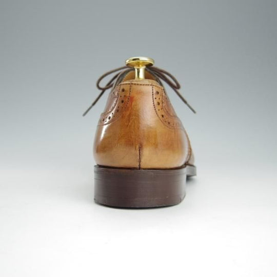 極上★トリッカーズ SIZE 7【現行定価9.3万円程度★PICCADILLY/ピカデリー】6138/フルブローグ/カーフ/茶/Beechnut/Tricker's★h839