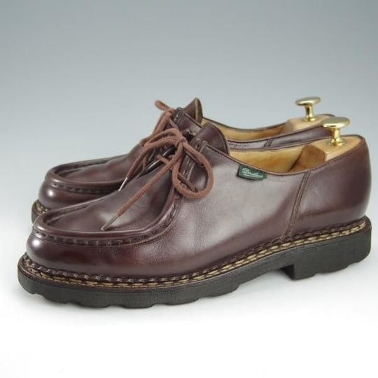 極上★パラブーツ SIZE 39.5【定価￥71,500-★ミカエル/MICHAEL】チロリアンシューズ/リスレザー/CAFE/カフェ/Paraboot★h844