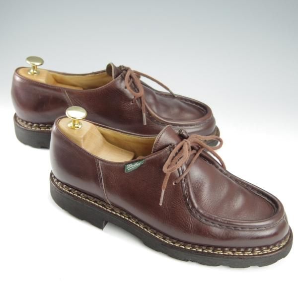 極上★パラブーツ SIZE 39.5【定価￥71,500-★ミカエル/MICHAEL】チロリアンシューズ/リスレザー/CAFE/カフェ/Paraboot★h844