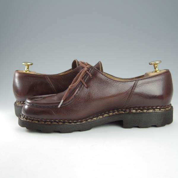 極上★パラブーツ SIZE 39.5【定価￥71,500-★ミカエル/MICHAEL】チロリアンシューズ/リスレザー/CAFE/カフェ/Paraboot★h844