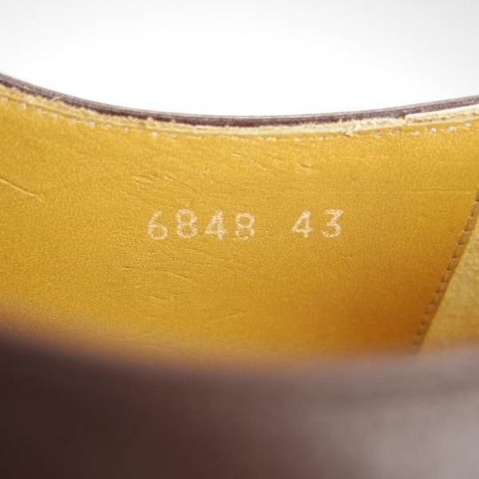 未使用★(スペイン製)マグナーニ SIZE 43【★ストレートチップ/6848】charcos別注/カーフ/濃茶/メンズ/MAGNANNI★h848