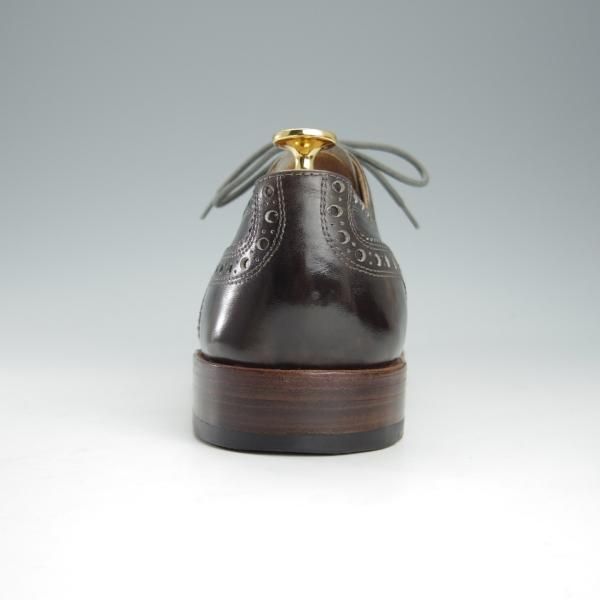 極美品★(独)ハインリッヒ・ディンケラッカー SIZE 6.5【ミュージアムカーフ風★ZURICHラスト/フルブローグ】Heinrich Dinkelacker★h854