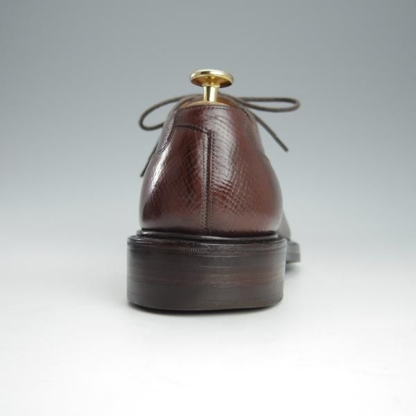 極美品★(英)ガジアーノ&ガーリング 7D【モデル定価￥250,800-★EG/ドーバー似寄モデル】ISHAM/Uチップ/茶/メンズ/GAZIANO&GIRLING★h855