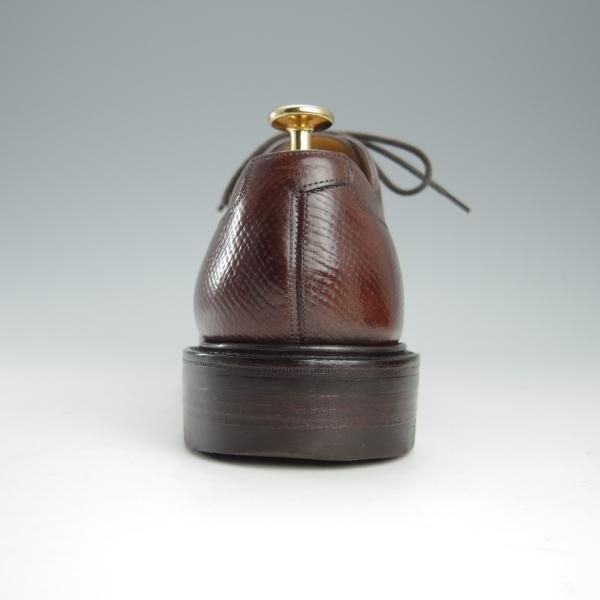 極美品★(英)ガジアーノ&ガーリング 7D【モデル定価￥250,800-★EG/ドーバー似寄モデル】ISHAM/Uチップ/茶/メンズ/GAZIANO&GIRLING★h855