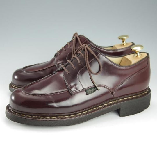 極上★パラブーツ SIZE 6【定価￥132,000-★コードバン仕様/CHAMBORD/シャンボード】Uチップ/TEXソール/赤茶/メンズ/Paraboot★h856