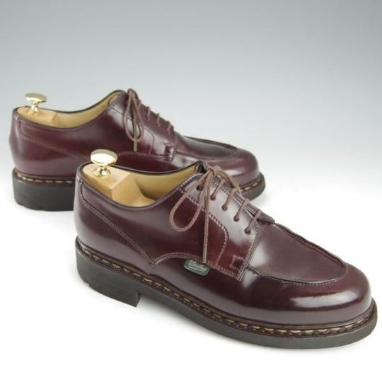 極上★パラブーツ SIZE 6【定価￥132,000-★コードバン仕様/CHAMBORD/シャンボード】Uチップ/TEXソール/赤茶/メンズ/Paraboot★h856