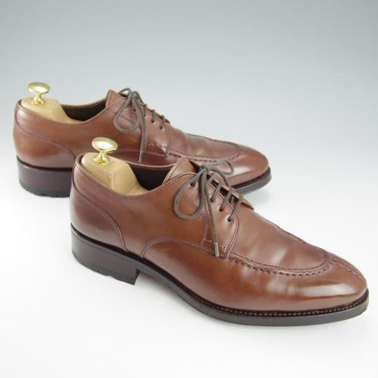 美品★(スペイン製)CARMINA/カルミナ SIZE 6【定価￥72,600-★Uチップ/80414】カーフ/茶/メンズ★h862