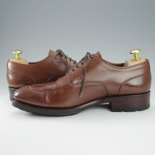 美品★(スペイン製)CARMINA/カルミナ SIZE 6【定価￥72,600-★Uチップ/80414】カーフ/茶/メンズ★h862