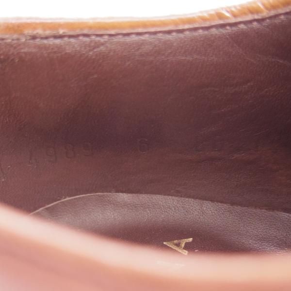 美品★(スペイン製)CARMINA/カルミナ SIZE 6【定価￥72,600-★Uチップ/80414】カーフ/茶/メンズ★h862