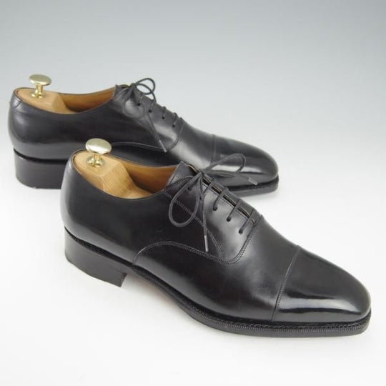 ★(スペイン製)MEERMIN/メルミン SIZE 7【グッドイヤーウェルテッド製法★ストレートチップ/10140】カーフ/黒/メンズ★h863