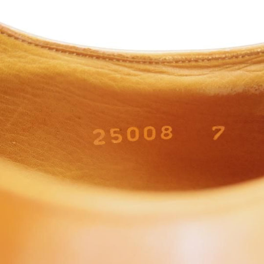 極上★(スペイン製)MEERMIN/メルミン SIZE 7【グッドイヤーウェルテッド製法★クォーターブローグ/25008】カーフ/薄茶/メンズ★h864