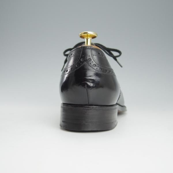 極美品★チャーチ 80F/UK8【現行定価￥144,100-★旧チャーチ/73ラスト/DIPLOMAT】ディプロマット/3都市ロゴ/カーフ/黒/Church's★h869