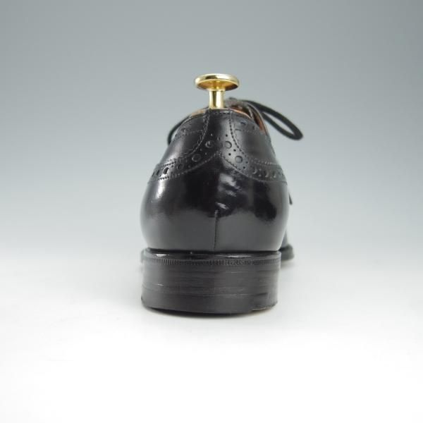 極美品★チャーチ 80F/UK8【現行定価￥144,100-★旧チャーチ/73ラスト/DIPLOMAT】ディプロマット/3都市ロゴ/カーフ/黒/Church's★h869