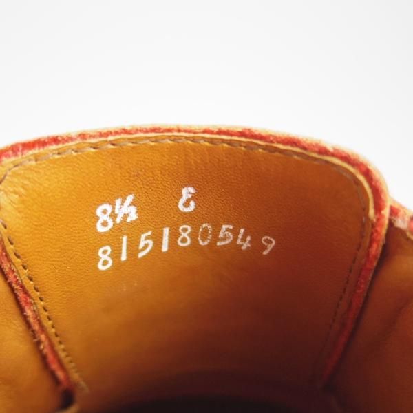 極美品★(米)アレンエドモンズ 8.5E【★(米)ラルフローレン別注/Ralph Lauren】ロングウイング/グレインレザー/ALLEN EDMONDS★h872