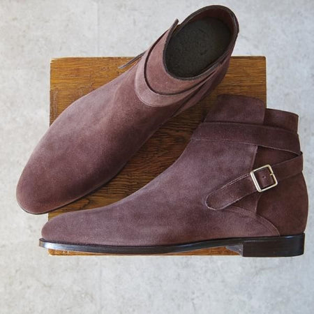 未使用★(英)ガジアーノ&ガーリング UK9【定価￥287,100-★(英)ALFRED DUNHILL別注/ダンヒル】ジョッパーブーツ/GAZIANO&GIRLING★h876