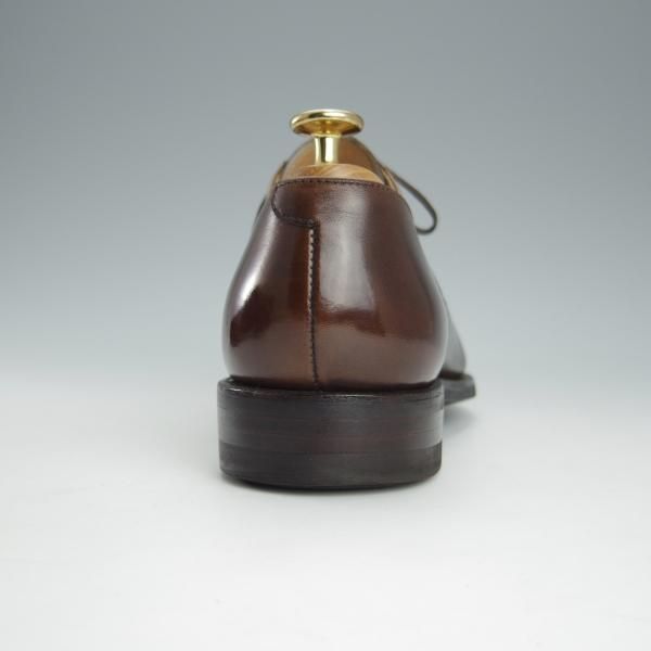 美品★クロケット&ジョーンズ 6E【定価￥86,900-★ダイナイトソール仕様/MALTON】セミブローグ/360ラスト/濃茶/Crockett&Jones★h879