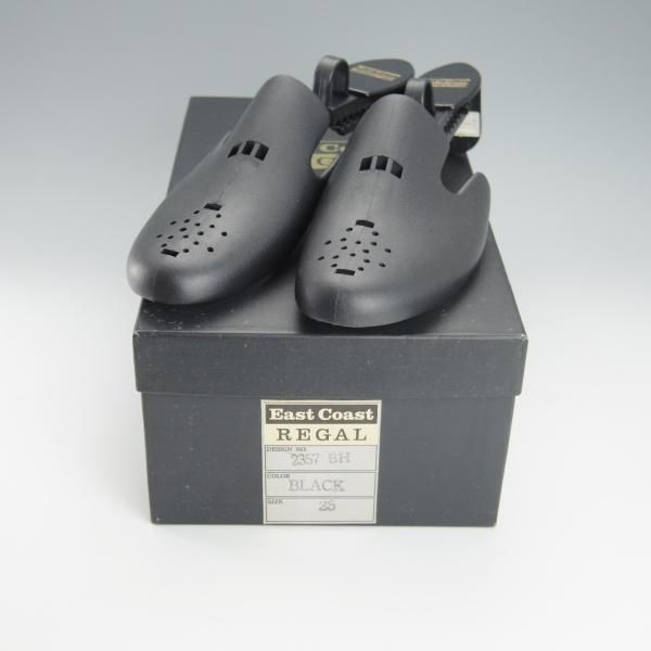 未使用★リーガル/イーストコースト 25EE【純正シューツリー付き★East Coast/タッセルローファー】2357BH/カーフ/黒/REGAL★h881