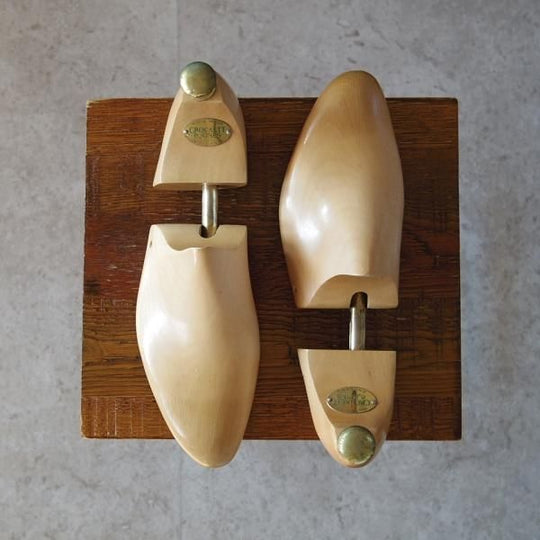 極上★クロケット&ジョーンズ SIZE 6【★純正シューツリー/631】木製シューキーパー/メンズ/Crockett&Jones★h890