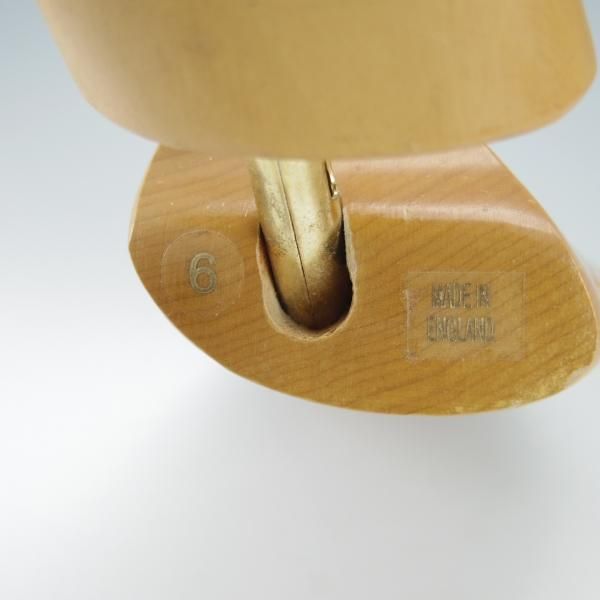 極上★クロケット&ジョーンズ SIZE 6【★純正シューツリー】木製シューキーパー/メンズ/Crockett&Jones★h892