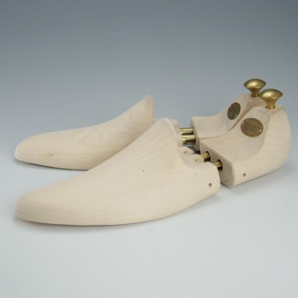 極上★クロケット&ジョーンズ SIZE 9【定価￥15,400-★純正シューツリー】木製シューキーパー/メンズ/Crockett&Jones★h893