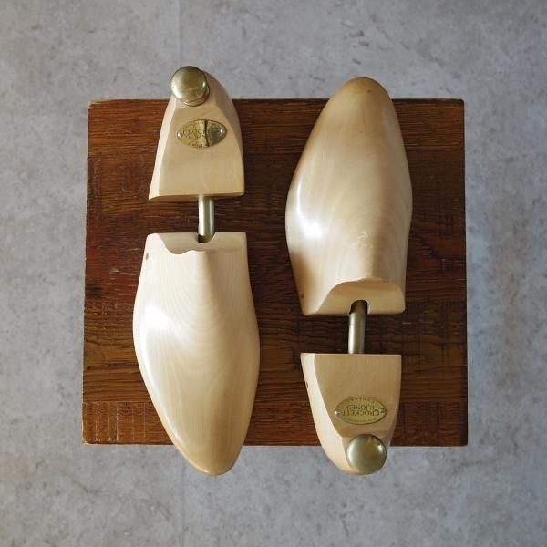 極上★クロケット&ジョーンズ SIZE 6【★純正シューツリー/631】木製シューキーパー/メンズ/Crockett&Jones★h894