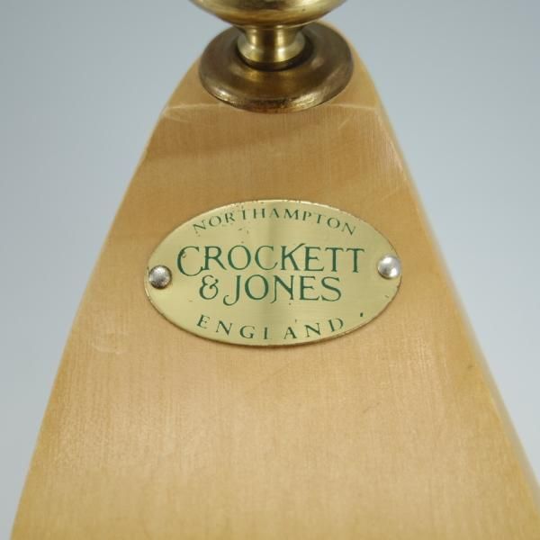 極上★クロケット&ジョーンズ SIZE 6【★純正シューツリー/631】木製シューキーパー/メンズ/Crockett&Jones★h894