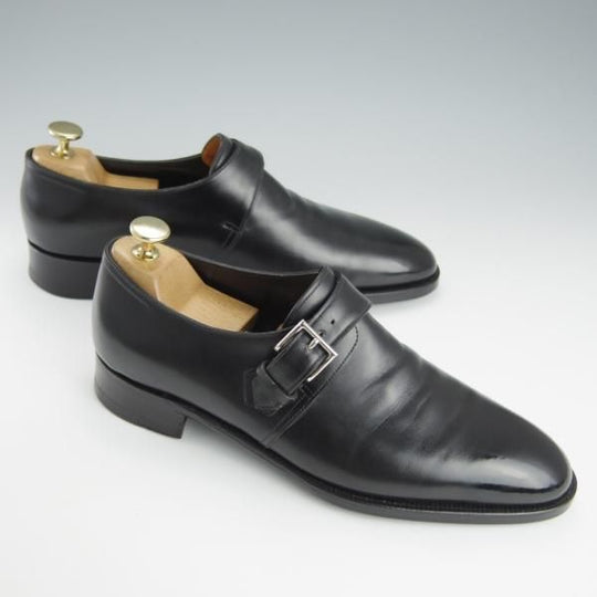 極上★ジョンロブ 6E【現行定価20万円以上★プレステージライン/MATTA2】7000ラスト/マッタ2/モンクストラップ/黒/JOHN LOBB★h895