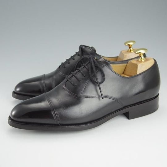 美品★ロイドフットウェア 5.5E【ダイナイトソール仕様★(英)BARKER製/バーカー】Vシリーズ/ ストレートチップ/黒/Lloyd Footwear★h900