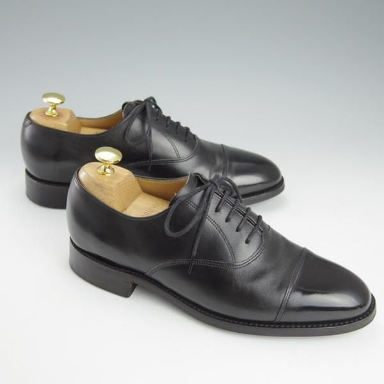 美品★ロイドフットウェア 5.5E【ダイナイトソール仕様★(英)BARKER製/バーカー】Vシリーズ/ ストレートチップ/黒/Lloyd Footwear★h900