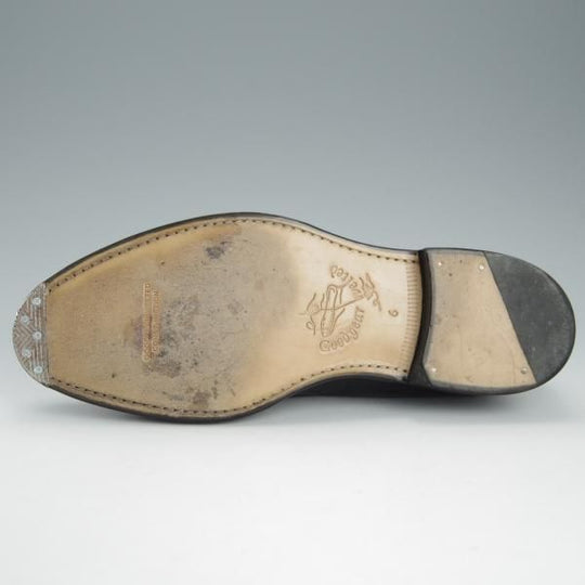 極美品★ジャランスリワヤ SIZE 6【定価￥66,000-★リザード革/タッセルローファー】EDWARDラスト/98811/黒/JALAN SRIWIJAWA★h903