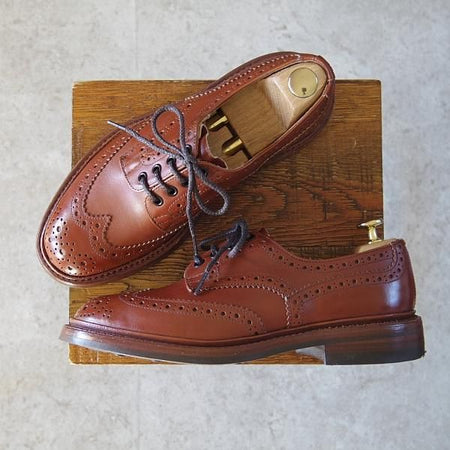 極上★トリッカーズ SIZE 6【定価￥90,200-★ダイナイトソール/BOURTON/マロンアンティーク】5633/カントリーシューズ/Tricker's★h904