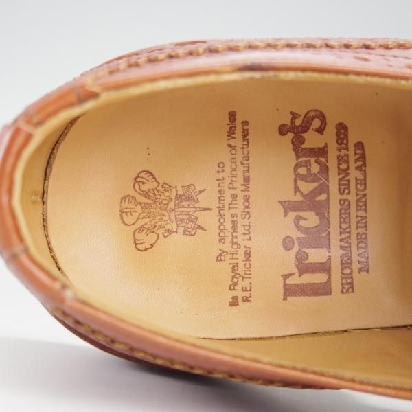 極上★トリッカーズ SIZE 6【定価￥90,200-★ダイナイトソール/BOURTON/マロンアンティーク】5633/カントリーシューズ/Tricker's★h904