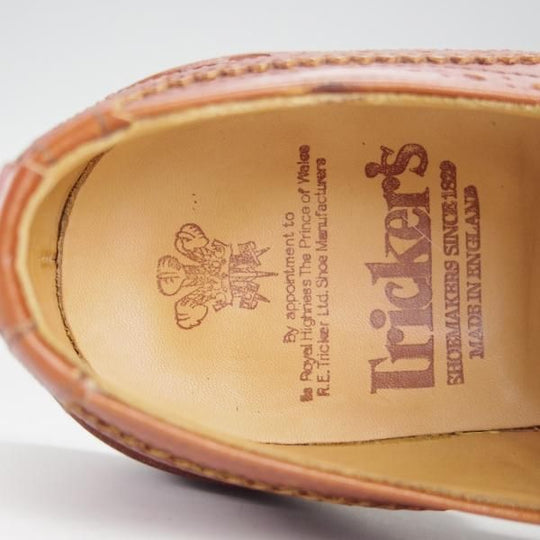 極上★トリッカーズ SIZE 6【定価￥90,200-★ダイナイトソール/BOURTON/マロンアンティーク】5633/カントリーシューズ/Tricker's★h904