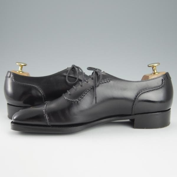 美品★(英)ガジアーノ&ガーリング 7D【モデル定価￥242,000-★GABLE/ダイヤモンドチップ】MH71ラスト黒/GAZIANO&GIRLING★h905