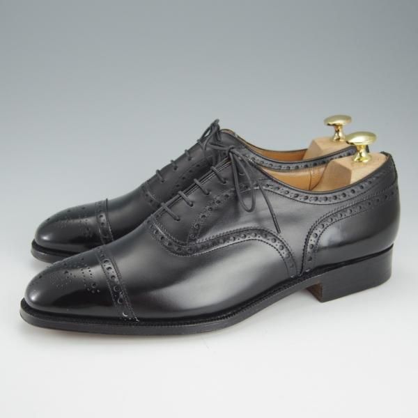 未使用★チャーチ 70F/UK7【現行定価￥144,100-★旧チャーチ/73ラスト/DIPLOMAT】ディプロマット/3都市ロゴ/カーフ/黒/Church's★h911