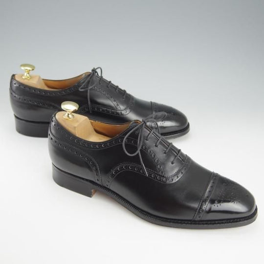 未使用★チャーチ 70F/UK7【現行定価￥144,100-★旧チャーチ/73ラスト/DIPLOMAT】ディプロマット/3都市ロゴ/カーフ/黒/Church's★h911