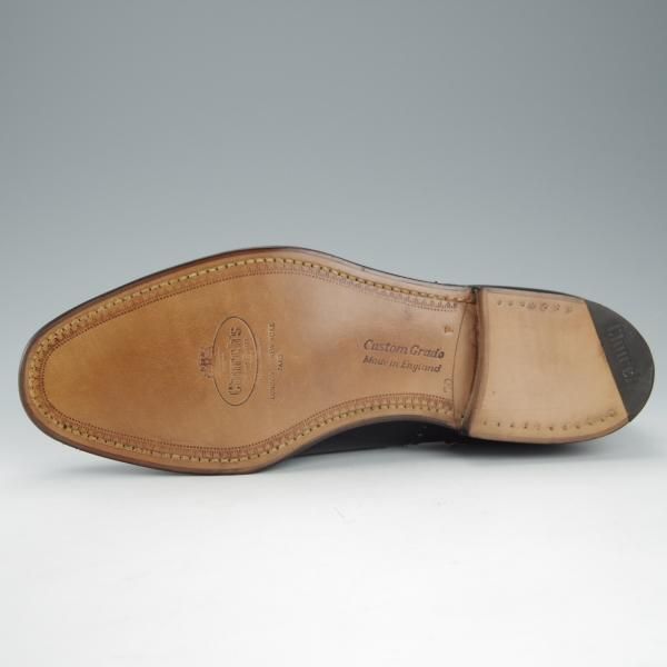 未使用★チャーチ 70F/UK7【現行定価￥144,100-★旧チャーチ/73ラスト/DIPLOMAT】ディプロマット/3都市ロゴ/カーフ/黒/Church's★h911