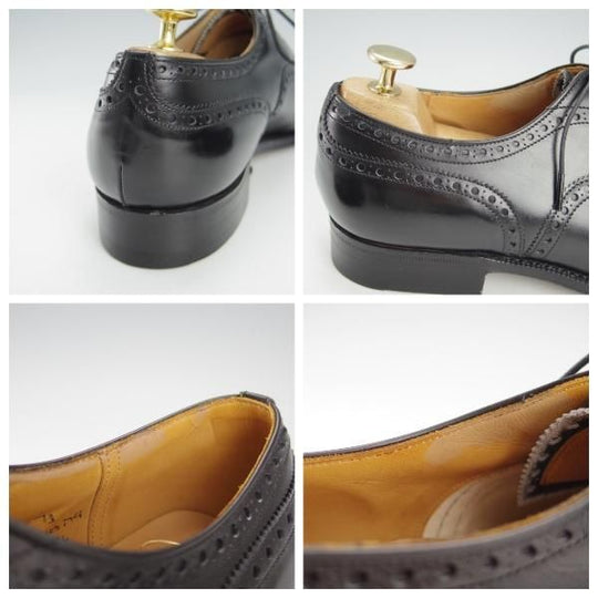 未使用★チャーチ 70F/UK7【現行定価￥144,100-★旧チャーチ/73ラスト/DIPLOMAT】ディプロマット/3都市ロゴ/カーフ/黒/Church's★h911