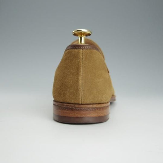 美品★クロケット&ジョーンズ 6E【モデル定価￥75,900-★バーニーズNY別注/SELHURST】366ラスト/コインローファー/Crockett&Jones★h912