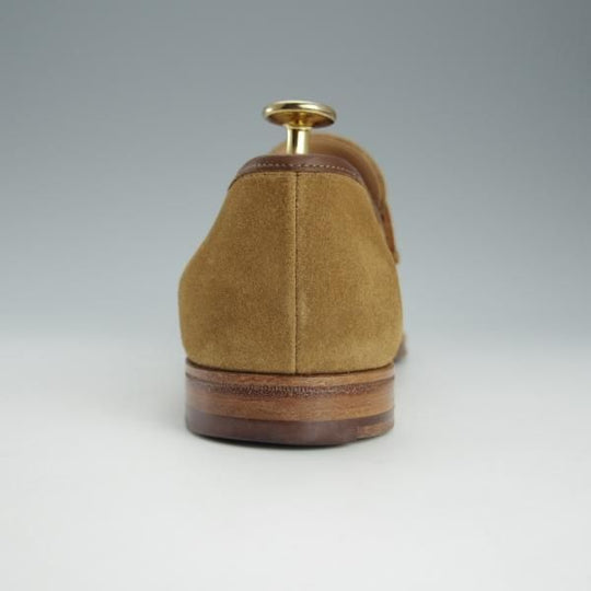 美品★クロケット&ジョーンズ 6E【モデル定価￥75,900-★バーニーズNY別注/SELHURST】366ラスト/コインローファー/Crockett&Jones★h912