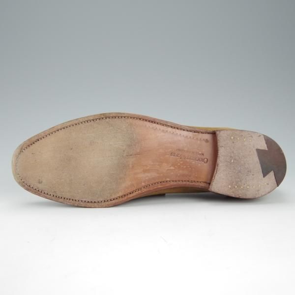 美品★クロケット&ジョーンズ 6E【モデル定価￥75,900-★バーニーズNY別注/SELHURST】366ラスト/コインローファー/Crockett&Jones★h912